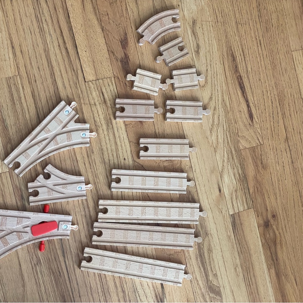 Thomas The Train Clickity Clack TrackWooden Train Track